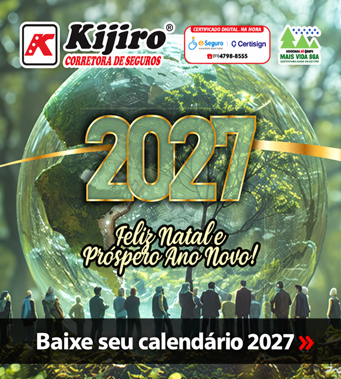 Calendário Kijiro 2027